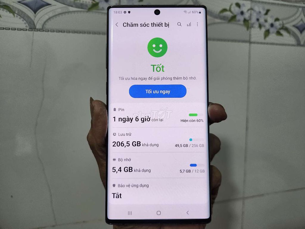 Samsung Note 10 Plus HQ 2 Sim 256G 12G . Mua bán Điện thoại tại Quận Bình Thuỷ Cần Thơ được đăng bởi TĐK Cần Thơ  hình 1