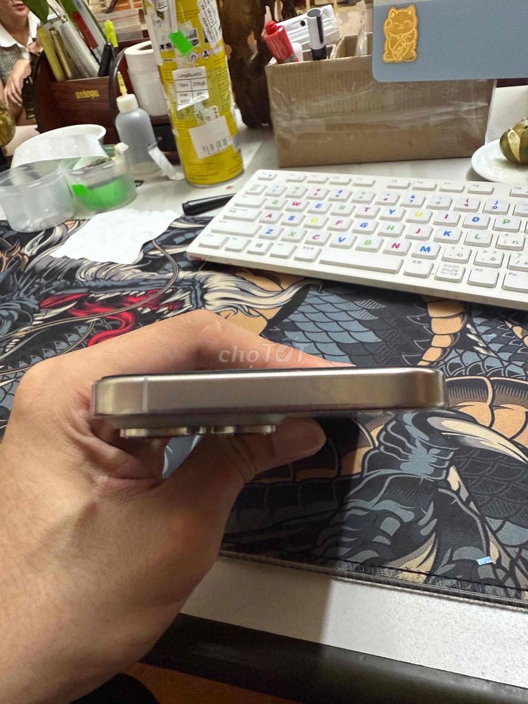 Apple iPhone 16 Pro Max 256GB Titan Mỹ. Mua bán Điện thoại tại Quận Cầu Giấy Hà Nội được đăng bởi Long blue 9x hình 1