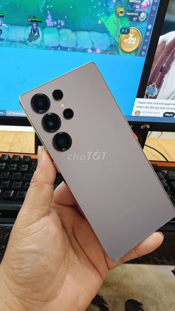 Samsung S25 Ultra 256GB Xám Snap 8 Elite. Mua bán Điện thoại tại Thành phố Buôn Ma Thuột Đắk Lắk được đăng bởi Phúc Khang Mobile hình 1