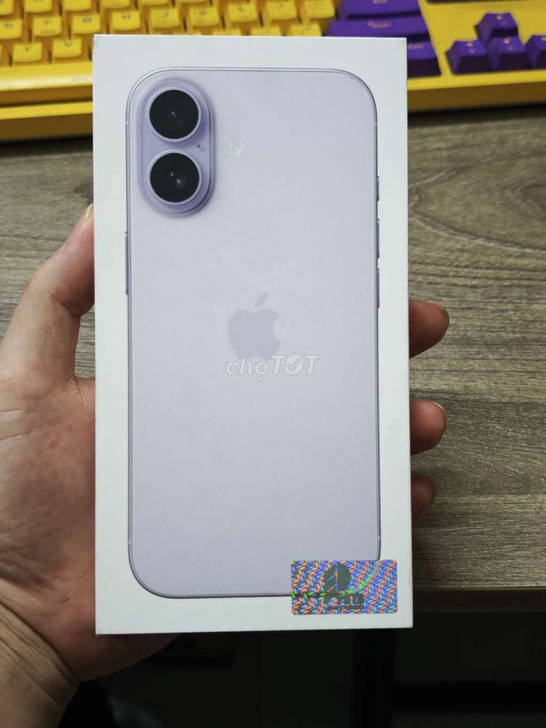Apple iPhone 17 256GB Tím Mới nguyên seal. Mua bán Điện thoại tại Quận Liên Chiểu Đà Nẵng được đăng bởi Trần Công Minh Phú hình 1
