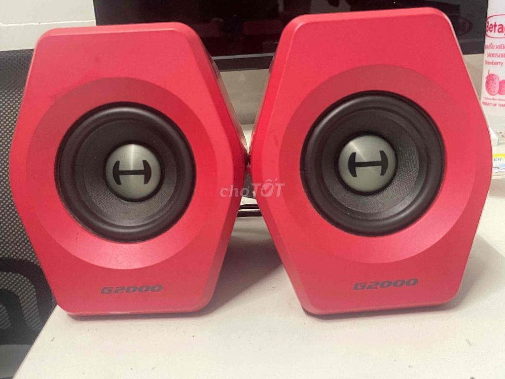 Loa vi tính Edifier G2000 Đỏ Bluetooth. Mua bán Tivi, Âm thanh tại Quận Cẩm Lệ Đà Nẵng được đăng bởi AnhNghia hình 1