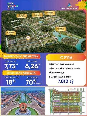 BÁN CĂN LIỀN KỀ 60m2 xây 3,5tầng + 1 tầng hầm tại dự án Sunurban. Mua bán nhà ở tại Thành phố Phủ Lý Hà Nam được đăng bởi nguyễn văn triển