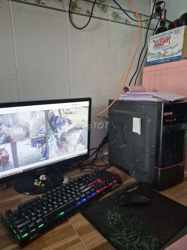 ECS H110M4-C43 Pentium G4600 8GB Windows 10 Pro. Mua bán Máy tính để bàn tại Thị xã Duyên Hải Trà Vinh được đăng bởi Hoá Chất Duy Khánh hình 1