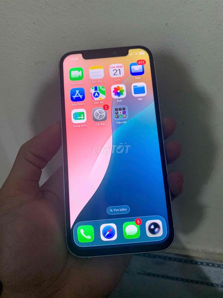 Apple iPhone 12 128GB Trắng Đã thay pin, màn Oled. Mua bán Điện thoại tại Quận Bắc Từ Liêm Hà Nội được đăng bởi Minh Châu hình 1