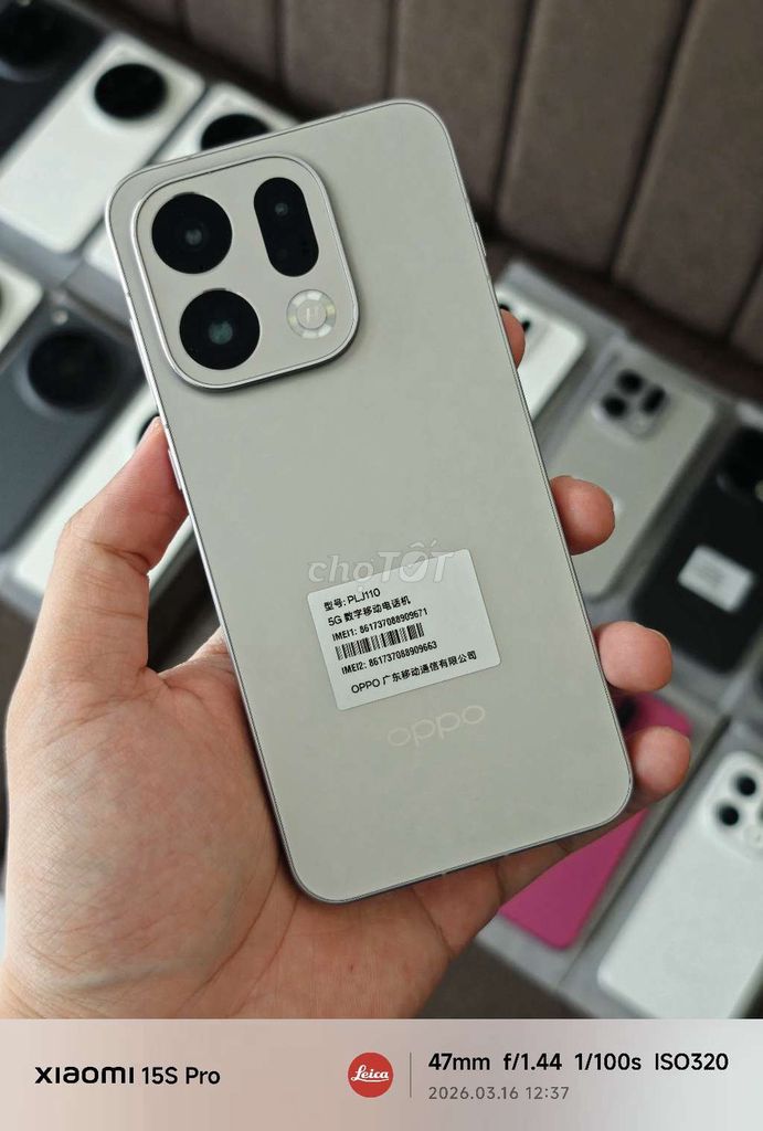 Find X9 12/256Gb| Sạc dưới 10 lần Likenew (Đủ Màu). Mua bán Điện thoại tại Quận Ninh Kiều Cần Thơ được đăng bởi Zelda Phone hình 1