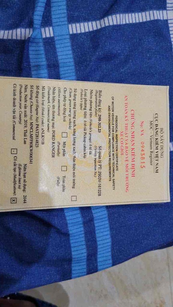 Ford Ranger 2019 XLS 2.2L 4x2 MT - 70000 km. Mua bán Ô tô tại Thành phố Hòa Bình Hòa Bình được đăng bởi Tên chưa cung cấp hình 9