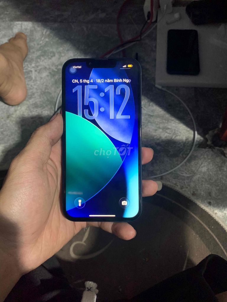Apple iPhone 13 128GB Xanh đậm. Mua bán Điện thoại tại Huyện Đam Rông Lâm Đồng được đăng bởi Tài Hùng hình 1