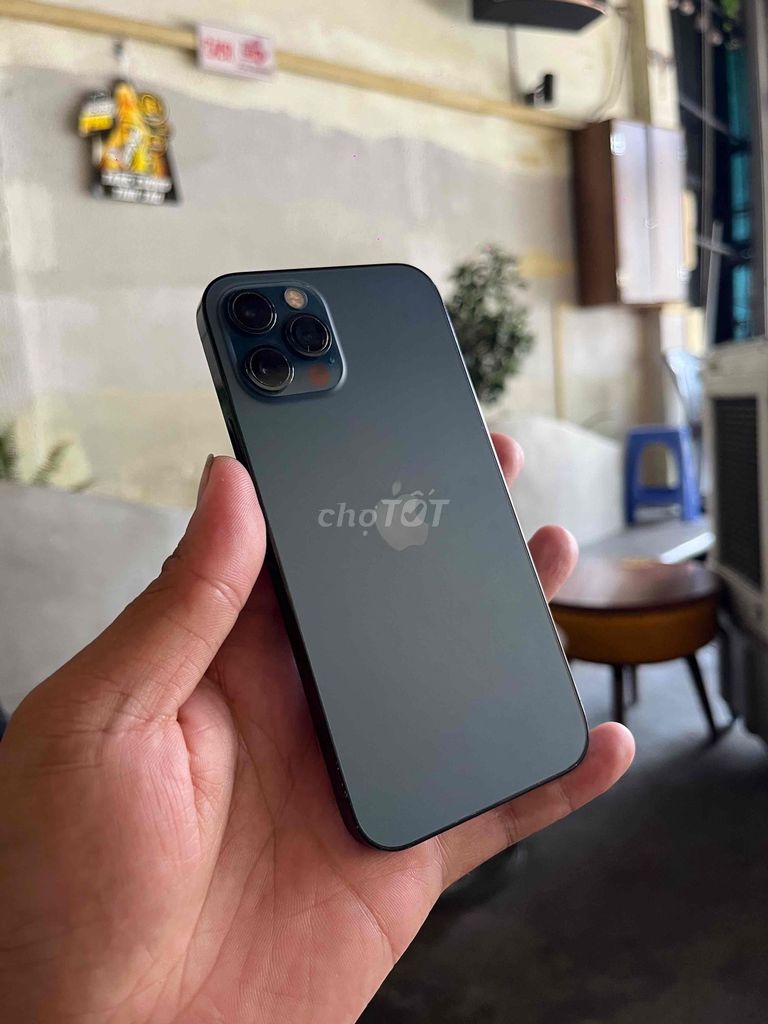 iPhone 12 Pro 128GB Blue quốc tế. Mua bán Điện thoại tại Quận Tân Phú Tp Hồ Chí Minh được đăng bởi Cellphone Car hình 1