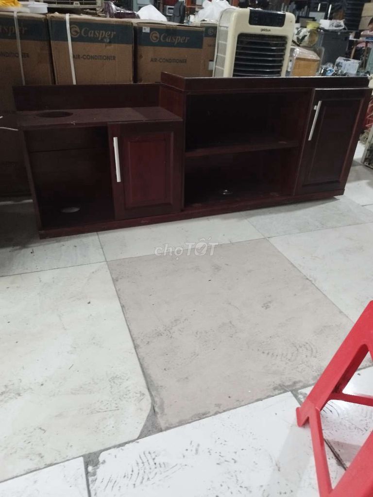Tủ bếp treo tường m8 gỗ căm xe Nâu đỏ. Mua bán Tủ, kệ gia đình tại Thành phố Thủ Đức Tp Hồ Chí Minh được đăng bởi Hiếu Trần  hình 1
