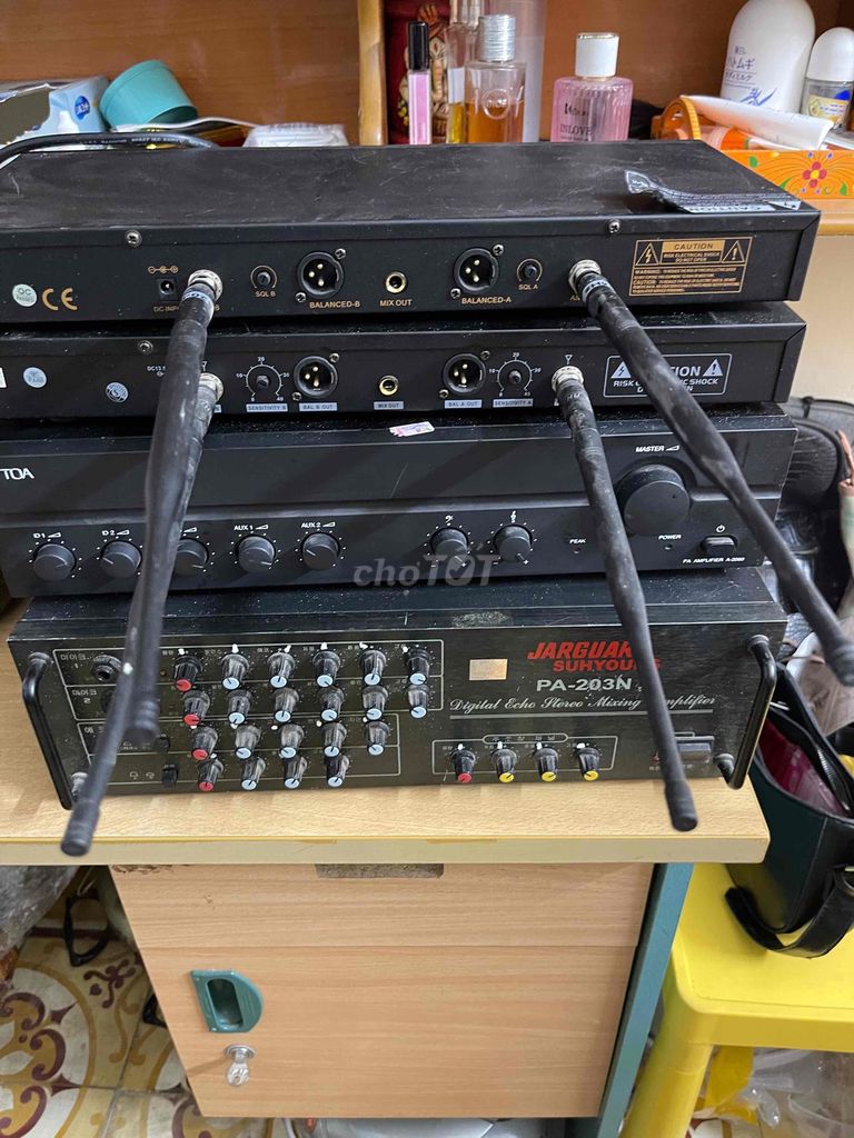 Bộ âm thanh Jarguar PA-203N Đen. Mua bán Tivi, Âm thanh tại Quận Đống Đa Hà Nội được đăng bởi NTV hình 1