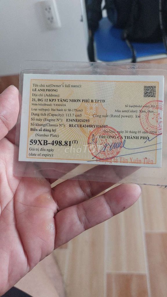 PG1 2024 chính chů. Mua bán Xe máy tại Thành phố Thủ Đức Tp Hồ Chí Minh được đăng bởi Le anh phong hình 6
