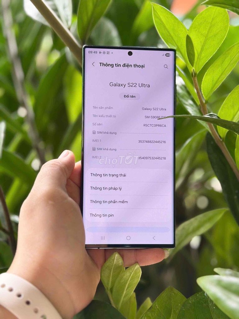 Samsung Galaxy S22 Ultra 128GB Xanh Việt Nam. Mua bán Điện thoại tại Quận Ngũ Hành Sơn Đà Nẵng được đăng bởi ttttt hình 1