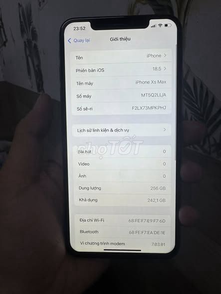 Apple iPhone XS Max 256GB Vàng. Mua bán Điện thoại tại Quận 1 Tp Hồ Chí Minh được đăng bởi Hội Đồ Điện Tử hình 1