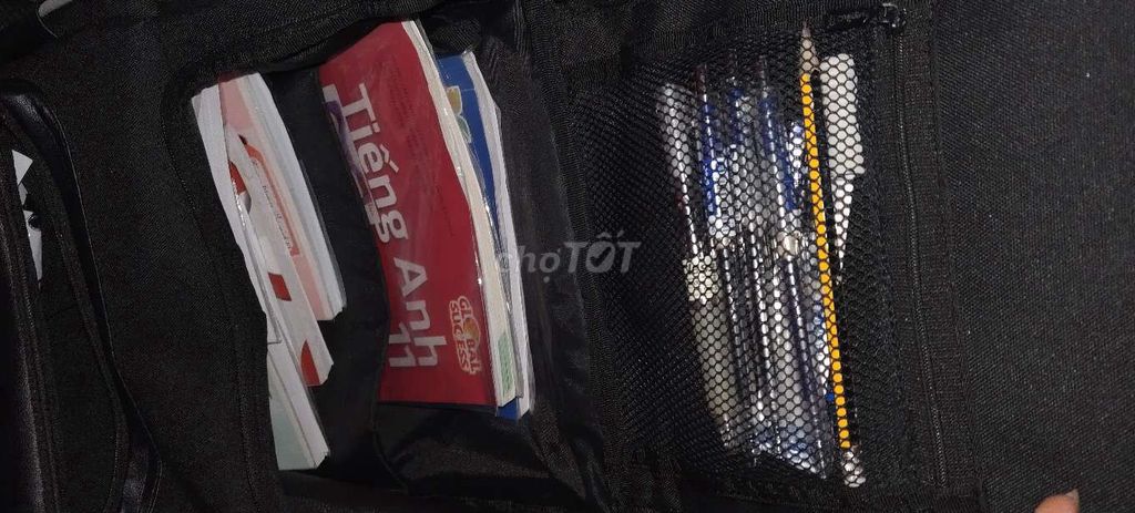 Cặp sách da đen đã qua sử dụng. Mua bán Túi xách tại Huyện Phú Tân Cà Mau được đăng bởi Thanh Thảo hình 1