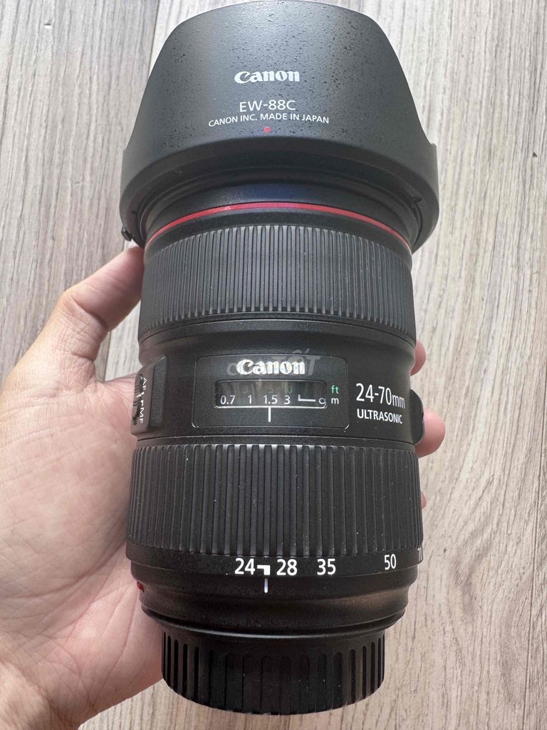 Lens Canon 24-70 f2.8 lii