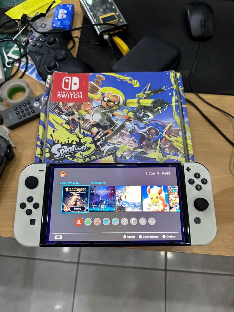 Nintendo Switch OLED 128GB Đã qua sử dụng. Mua bán Thiết bị chơi game tại Quận Ninh Kiều Cần Thơ được đăng bởi AKAHmobile hình 1