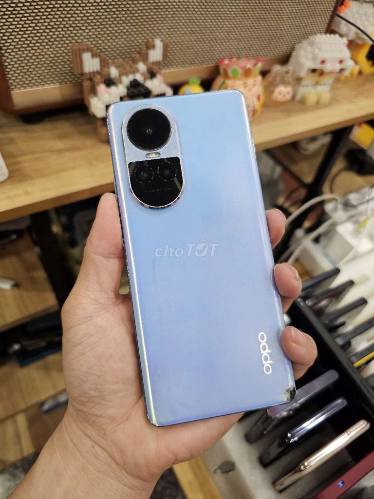 Oppo Reno 10 5G BLUE 8/256 ZIN MÀN ĐẸP  BAO TỐT. Mua bán Điện thoại tại Quận Tân Phú Tp Hồ Chí Minh được đăng bởi Ngô Minh Mobile  hình 1