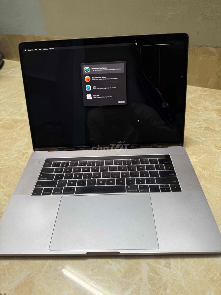 Apple MacBook Pro 2017 Xám Hỏng màn hình. Mua bán Laptop tại Huyện Đông Anh Hà Nội được đăng bởi a Lao Ba hình 1