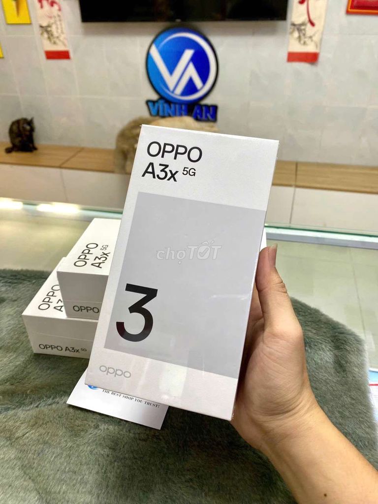 Điện Thoại Oppo A3x 5G (6/128GB) New 100% Fullbox