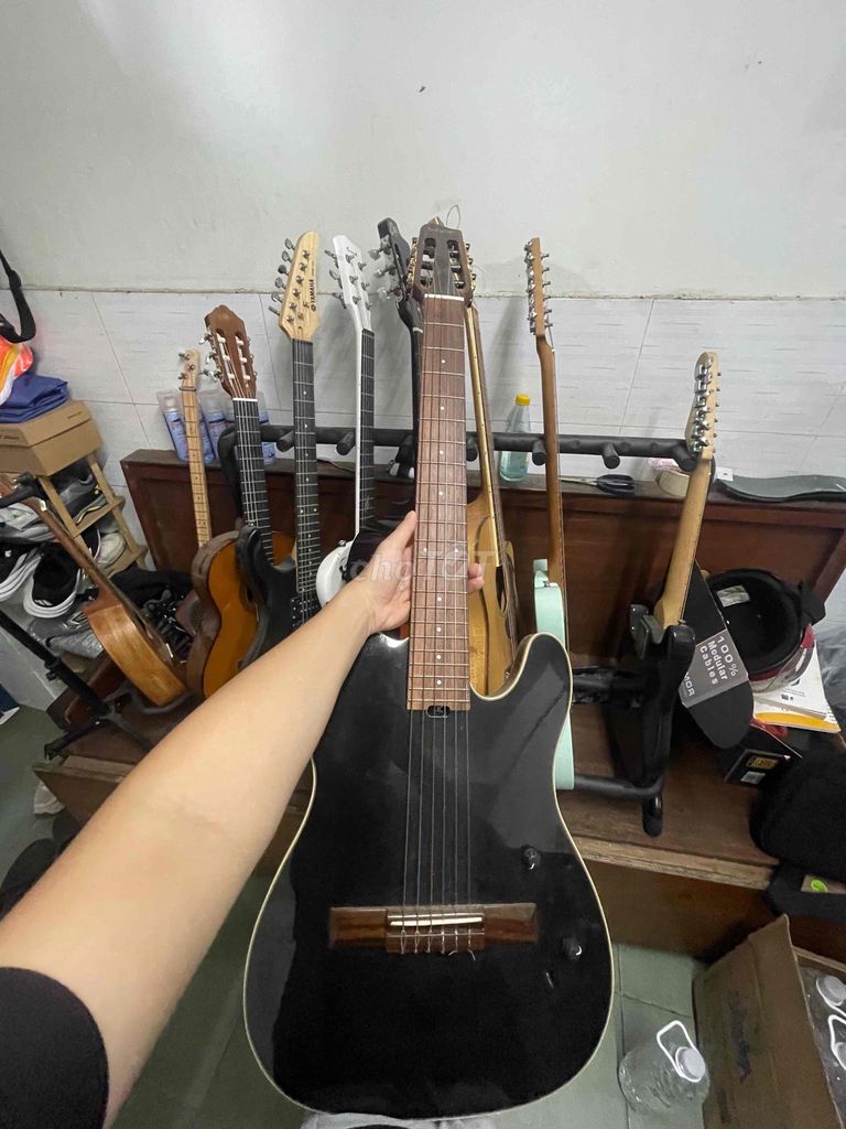 Đàn guitar Sqoe SEGD900 Đen. Mua bán Nhạc cụ tại Quận 1 Tp Hồ Chí Minh được đăng bởi Hy Nguyễn hình 1