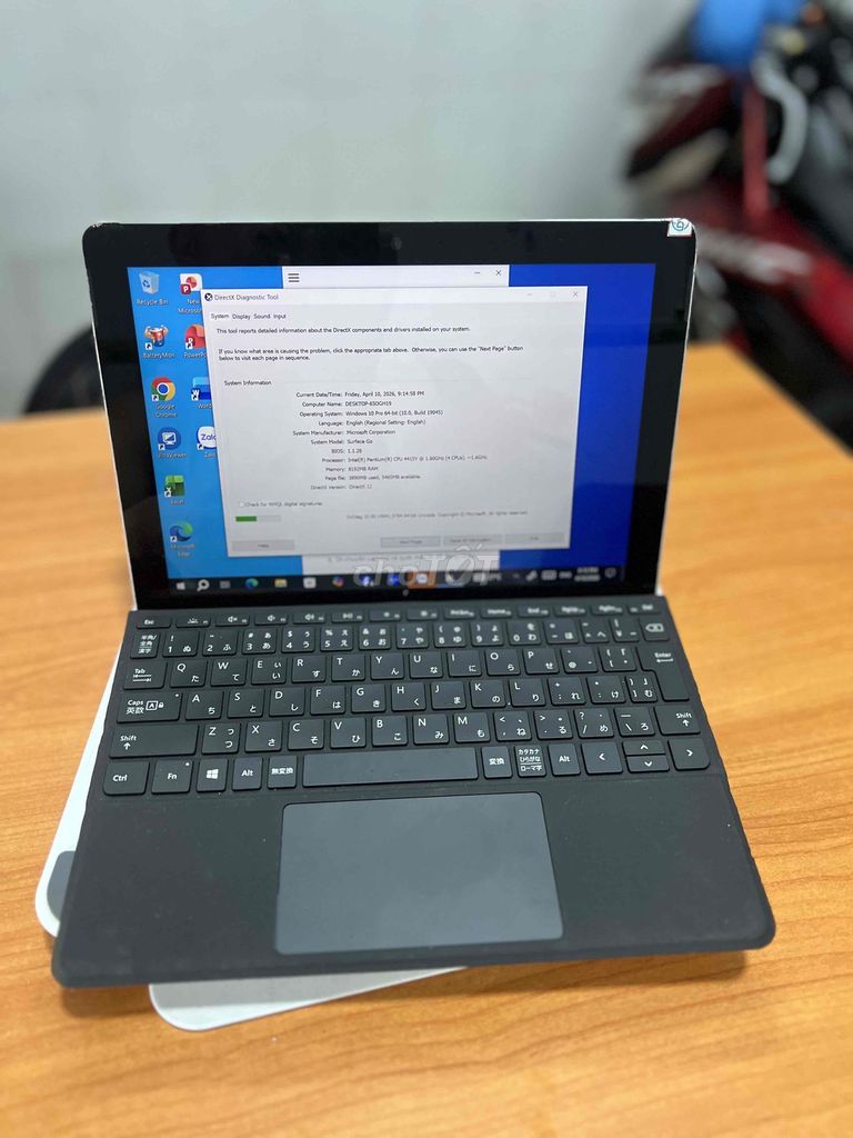 Microsoft Surface Go 8GB Bạc. Mua bán Máy tính bảng tại Quận Gò Vấp Tp Hồ Chí Minh được đăng bởi Duy Anh hình 1