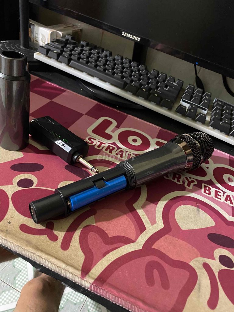 Microphone không dây AZPro P02 Đen. Mua bán Tivi, Âm thanh tại Thành phố Thuận An Bình Dương được đăng bởi Tony Đặng hình 1