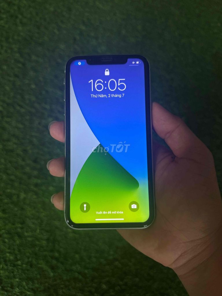 Apple iPhone 11 64GB Xanh mint. Mua bán Điện thoại tại Quận Cẩm Lệ Đà Nẵng được đăng bởi Trần Ngọc Vinh hình 1