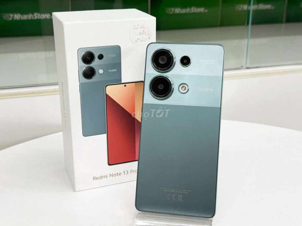 Redmi Note 13 Pro 4G 8GB/256GB Xanh Đẹp 98% Đủ Hộp. Mua bán Điện thoại tại Quận Ninh Kiều Cần Thơ được đăng bởi Cầm đồ Nhanh hình 1