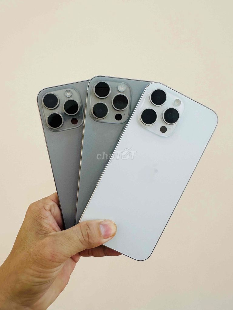 Apple iPhone 15 Pro Max 256GB Xám, Trắng Quốc tế. Mua bán Điện thoại tại Thành phố Rạch Giá Kiên Giang được đăng bởi Mã phong  hình 1