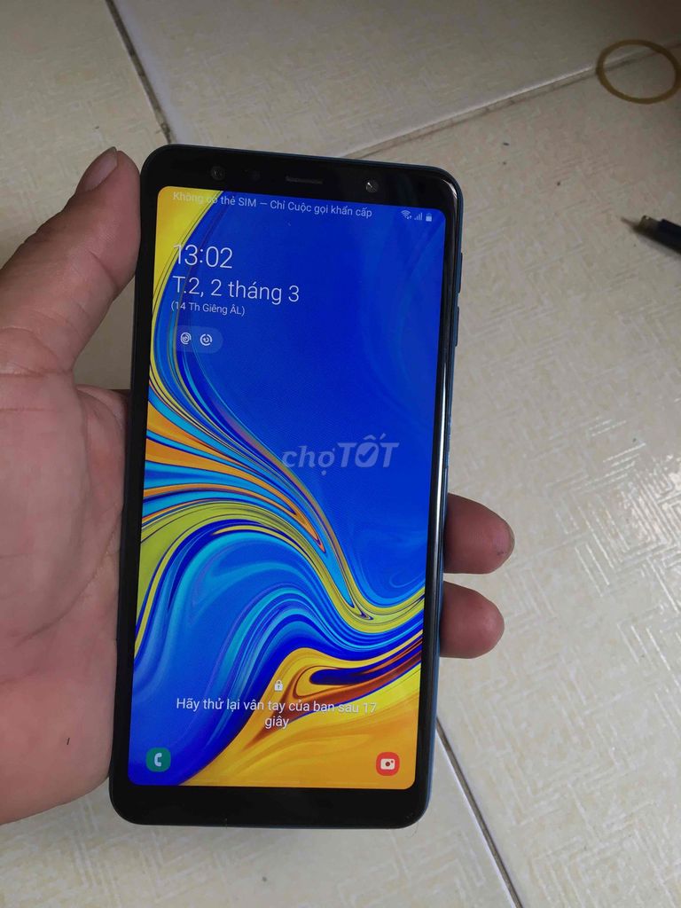 Samsung a7 ram 6/128g màn zin. Mua bán Điện thoại tại Quận Tân Phú Tp Hồ Chí Minh được đăng bởi ĐT CHỮA CHÁY hình 1
