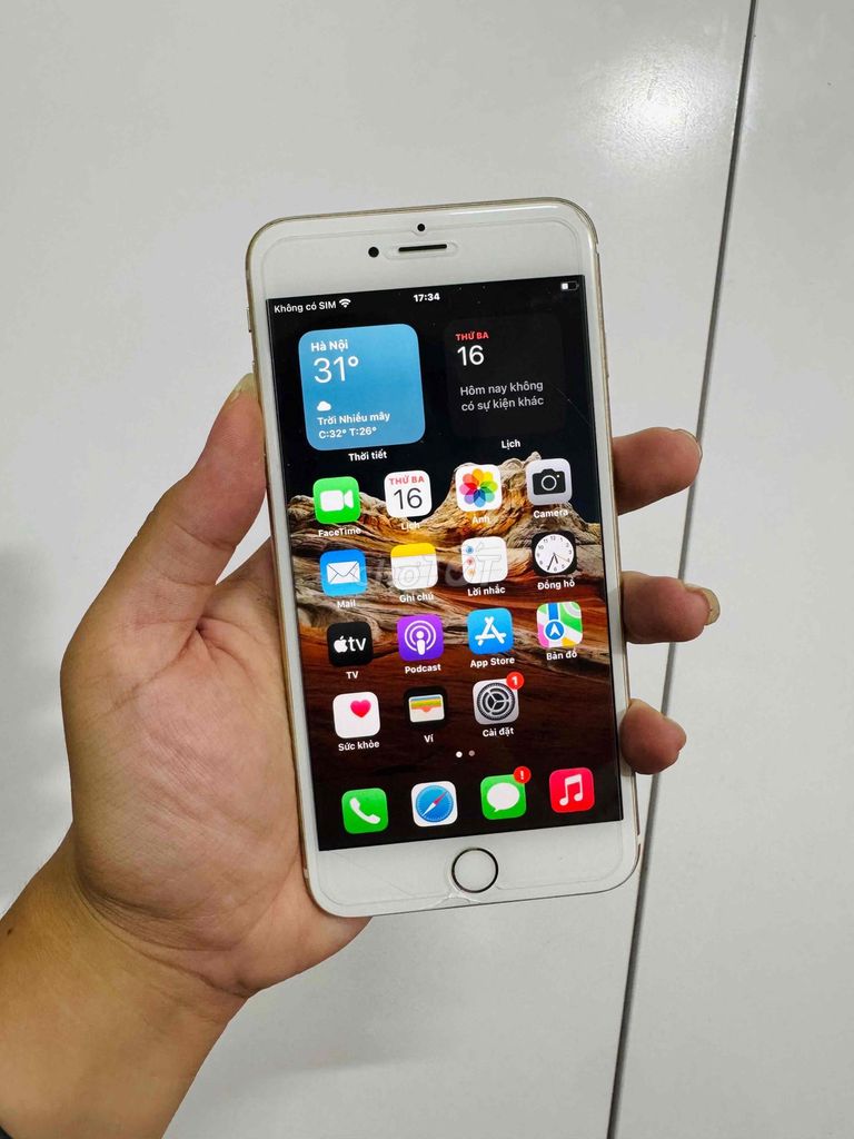 Iphone 6S Plus 128GB Quốc Tế. Mua bán Điện thoại tại Quận Hà Đông Hà Nội được đăng bởi Khánh Huy  hình 1
