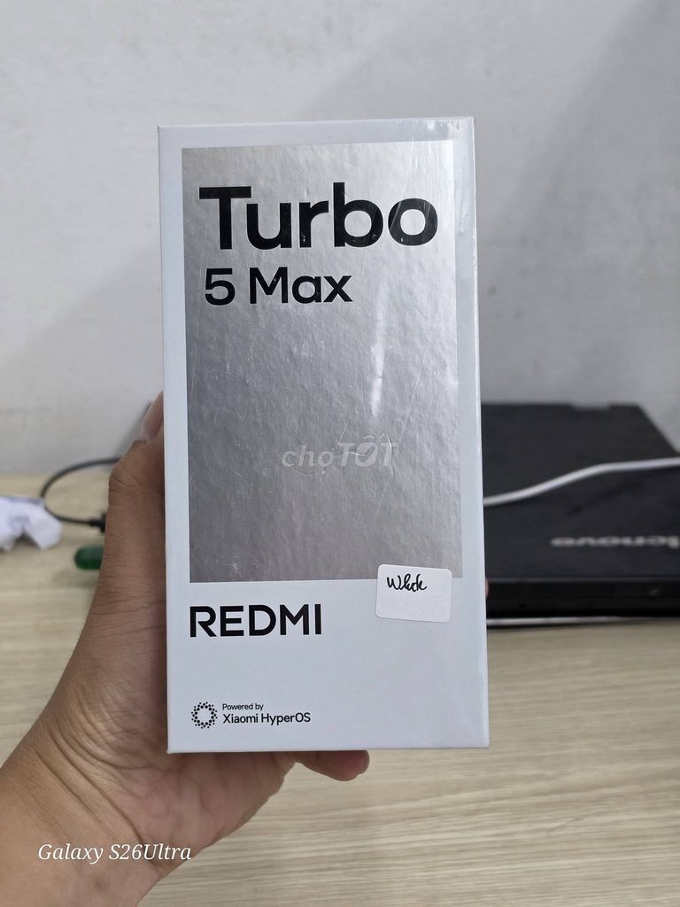 Xiaomi Redmi Turbo 5 Max Mới Nguyên seal. Mua bán Điện thoại tại Quận 1 Tp Hồ Chí Minh được đăng bởi Hội Đồ Điện Tử hình 1