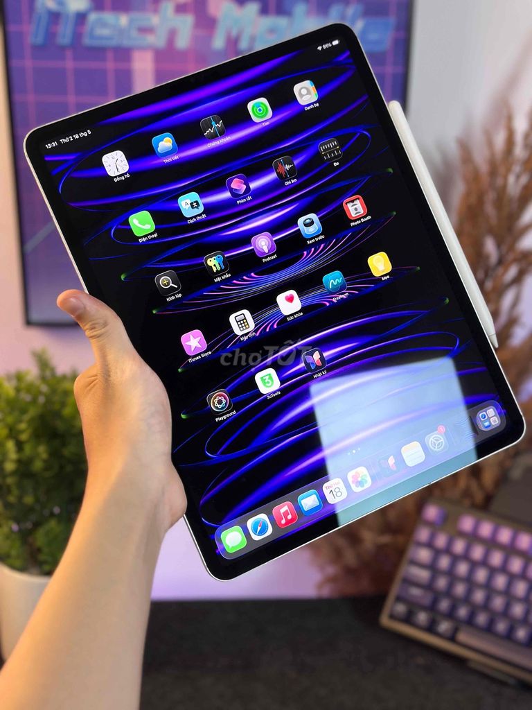 Apple iPad Pro 12.9 M2 128Gb Bạc 99%. Mua bán Máy tính bảng tại Quận 10 Tp Hồ Chí Minh được đăng bởi Đình Hiếu hình 1