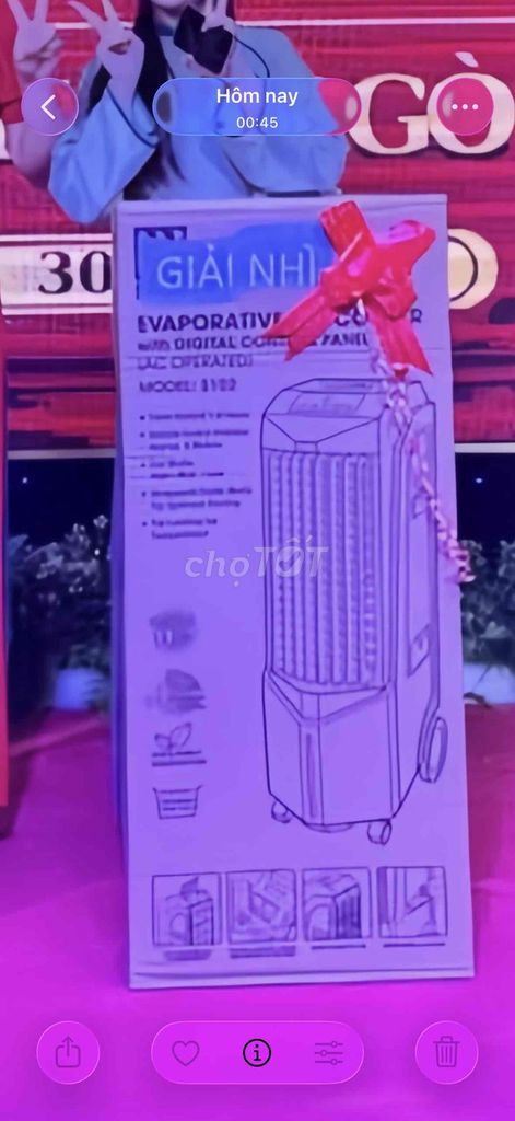 Quạt điều hòa B3 S102. Mua bán Quạt tại Quận Gò Vấp Tp Hồ Chí Minh được đăng bởi Xuân Quý hình 1