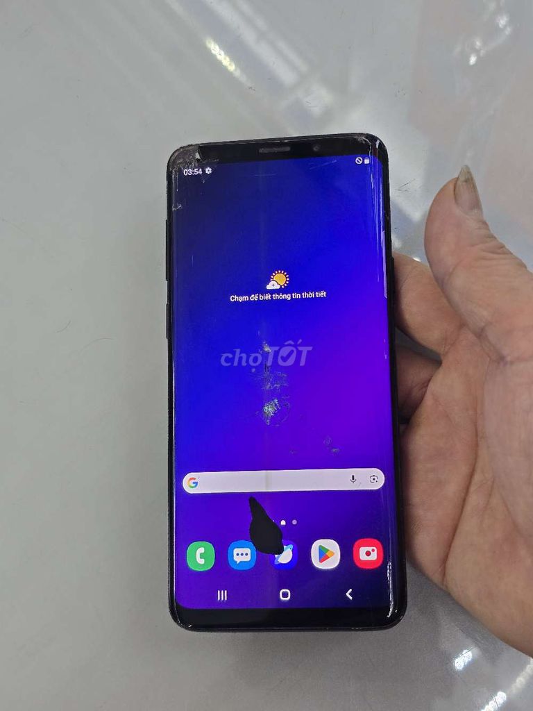 Samsung S9 Plus ram 6gb bộ nhớ 128GB Đốm màn. Mua bán Điện thoại tại Quận Cầu Giấy Hà Nội được đăng bởi Hùng Phát hình 1