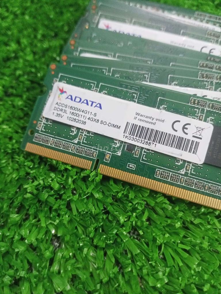 Bán 10 ram laptop cũ 4g dr3 1600