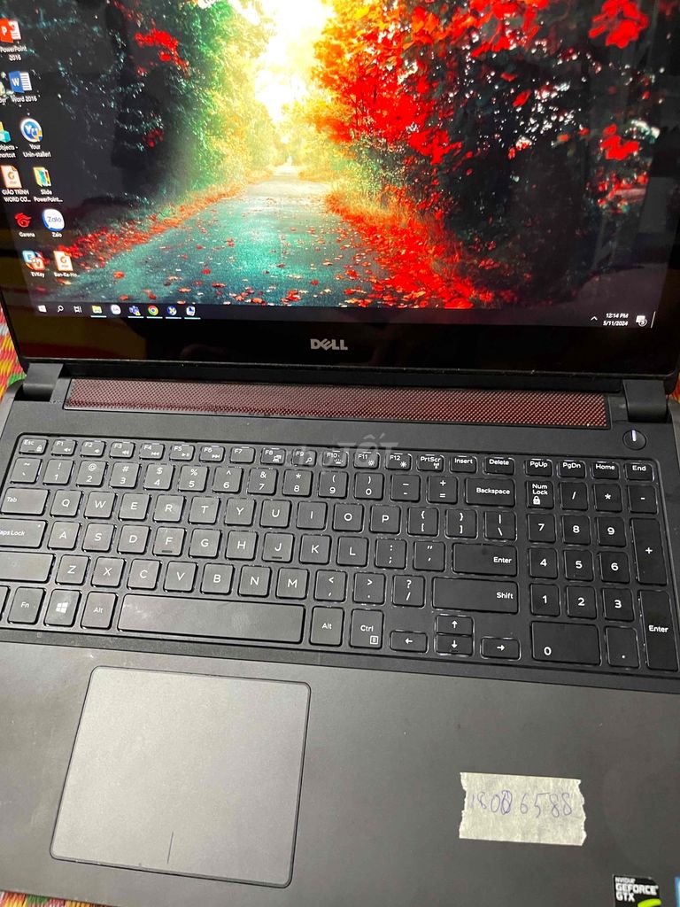 DELL 7559 I7-6700HQ GTX960M 16/128+500 Cảm ứng