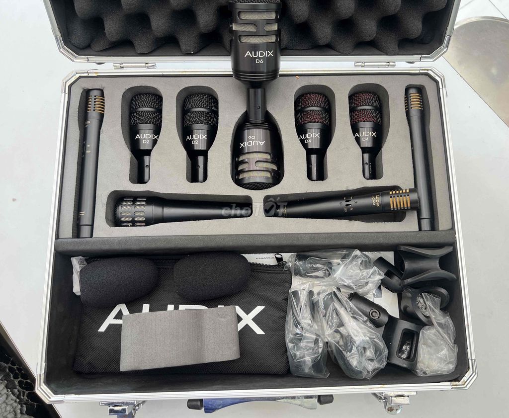 Bộ Micro Audix DP7 Plus Đen, Full Box, Đẹp Như Mơi. Mua bán Tivi, Âm thanh tại Quận Tân Bình Tp Hồ Chí Minh được đăng bởi Cầm Đồ Lê Cường hình 1