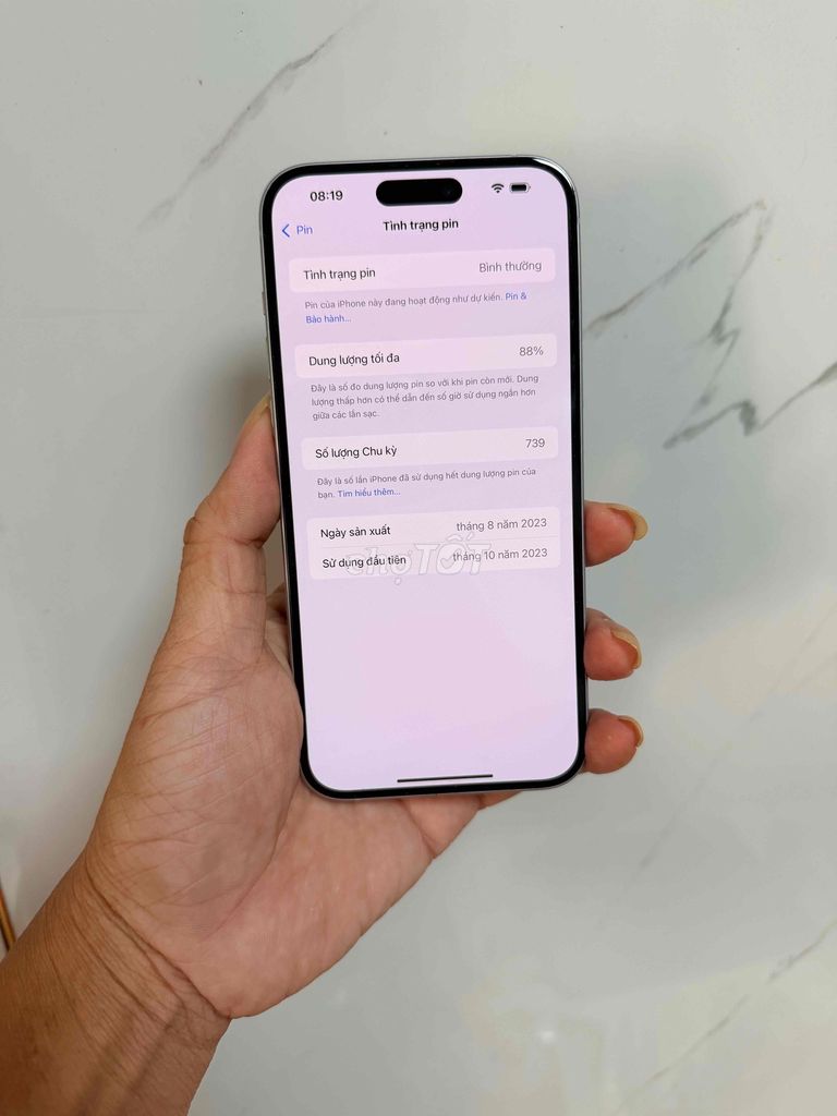 iPhone 15 Plus 128GB Blus Pink Black, Nguyên Zin. Mua bán Điện thoại tại Quận 6 Tp Hồ Chí Minh được đăng bởi Laptop Phương Nghi hình 1