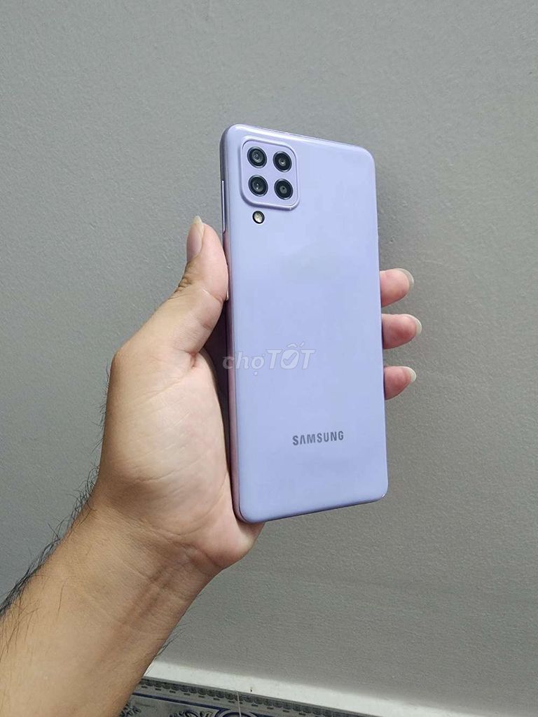 SAMSUNG A22  MỚI 98%  BẢN VN - TÍM NGỌC - 128GB. Mua bán Điện thoại tại Thành phố Biên Hòa Đồng Nai được đăng bởi Điện Thoại Tốt Giá Rẻ hình 1