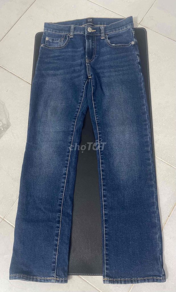 Jean bé hiệu GAP denim auth size 10 eo 70 dài 86cm