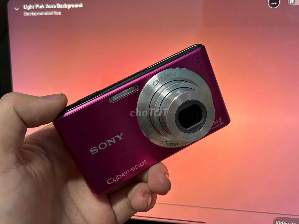 Máy ảnh Sony W530 Hồng 14.1 MP. Mua bán Máy ảnh, Máy quay tại Quận Bình Tân Tp Hồ Chí Minh được đăng bởi Đặng Như hình 1