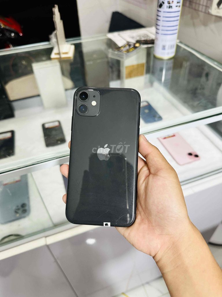 Apple iPhone 11 64GB Đen Đã sử dụng. Mua bán Điện thoại tại Thị xã Phú Mỹ Bà Rịa - Vũng Tàu được đăng bởi Bi  hình 1