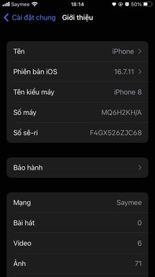 Cần bán con ip8 64g ngoại hình ổn, full chức năng. Mua bán Điện thoại tại Quận Bình Tân Tp Hồ Chí Minh được đăng bởi Hoàng Tuấn