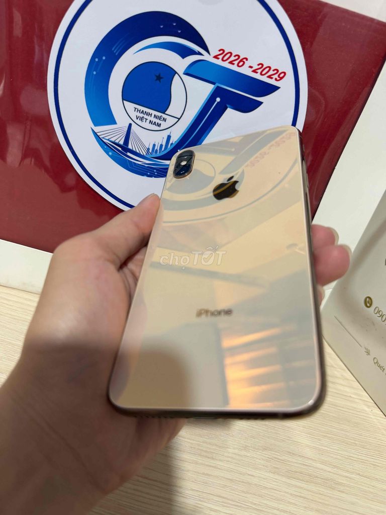 Apple iPhone XSM Vàng quốc tế zin all. Mua bán Điện thoại tại Quận Ninh Kiều Cần Thơ được đăng bởi everest hình 1