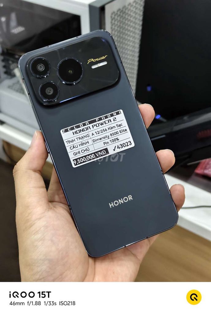Honor Power 2 12+ 256GB Đen Kèm Sạc. Mua bán Điện thoại tại Quận Ninh Kiều Cần Thơ được đăng bởi Zelda Phone hình 1
