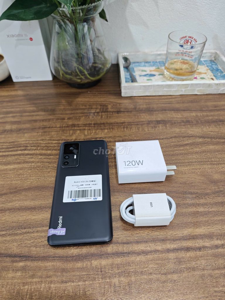 Redmi K50 Ultra 8/256GB Đen sạc 120w có ship COD. Mua bán Điện thoại tại Quận Hoàng Mai Hà Nội được đăng bởi Trần Ngọc Hiếu hình 1