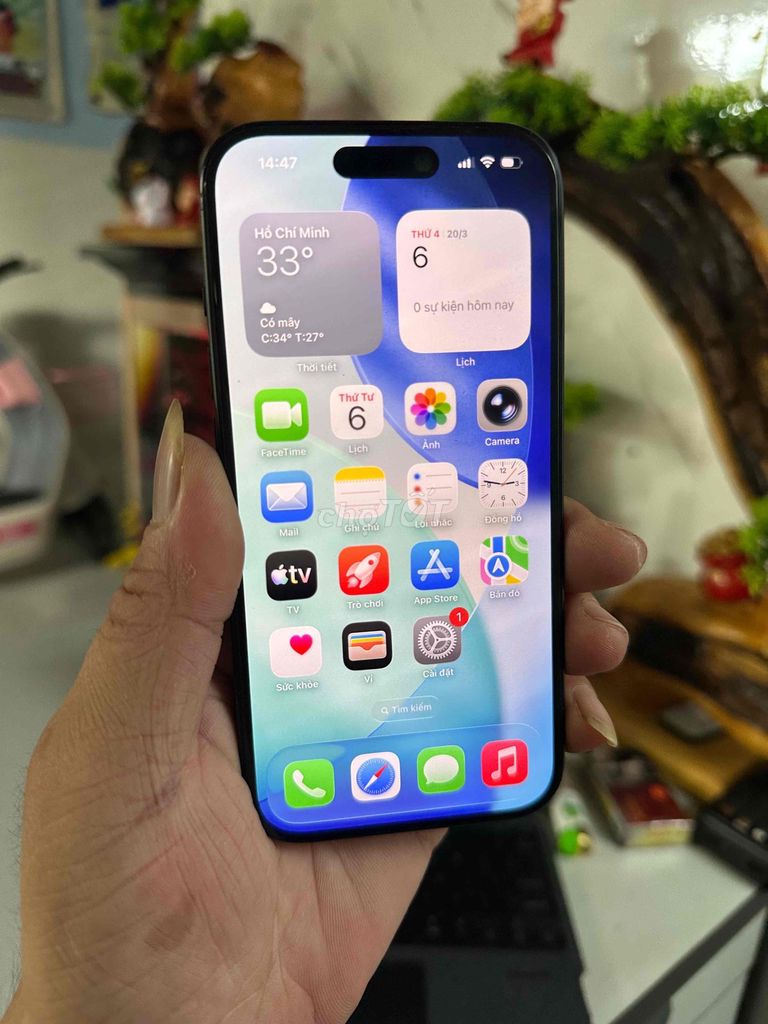 iPhone 15 256GB Đen Đã qua sử dụng. Mua bán Điện thoại tại Thành phố Thuận An Bình Dương được đăng bởi  Phan Trung hình 1
