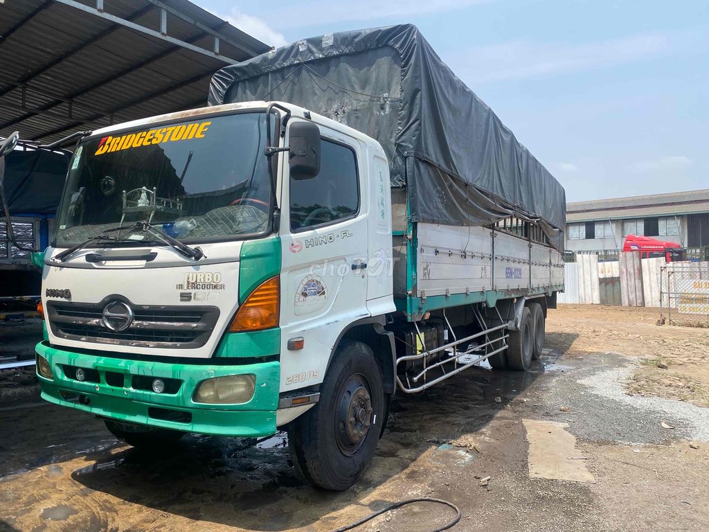 Hino FL sx 2008 thùng 9.750m , cao 2.650m