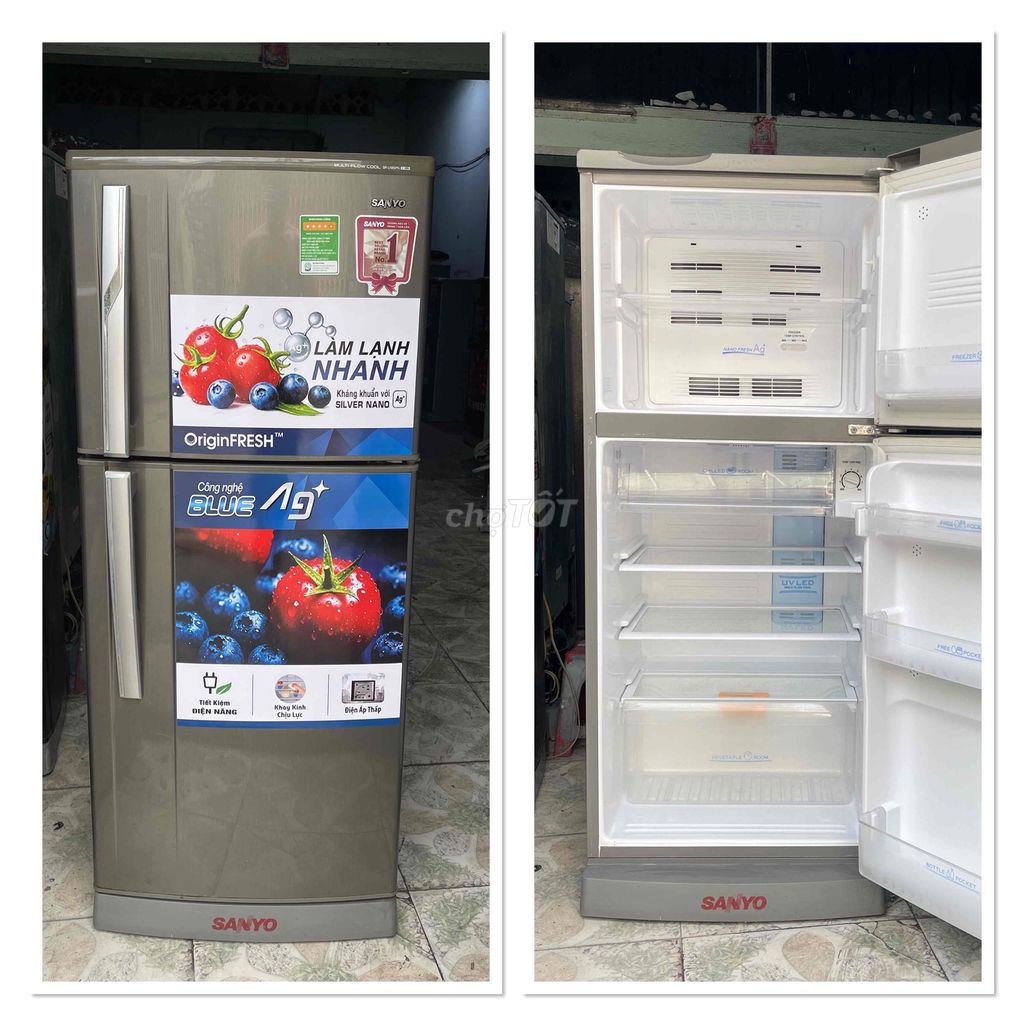 SANYO 180 lit. Mua bán Tủ lạnh tại Quận Tân Bình Tp Hồ Chí Minh được đăng bởi Thành Phát hình 1